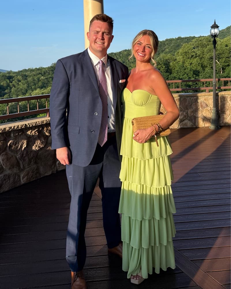 Lovers And Friends Green Dress - Image 1