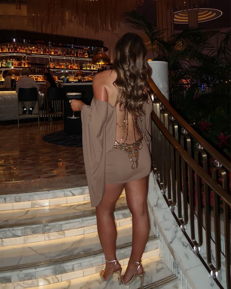 jaded london butterfly mini dress - Image 4