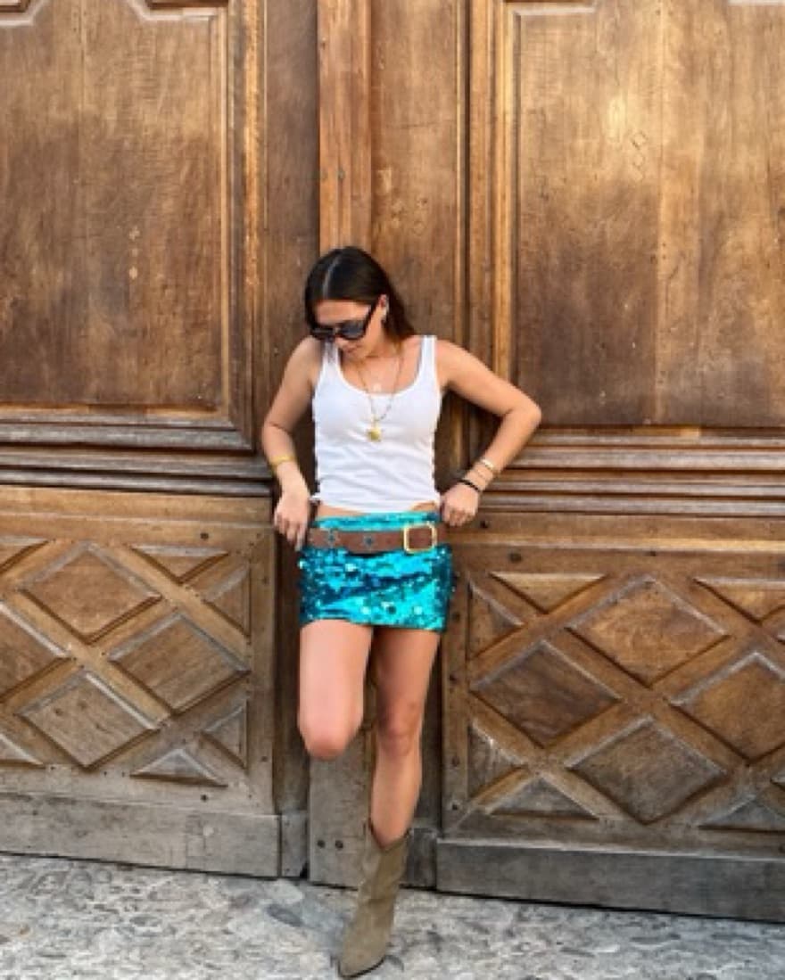Low Rise Guizio Skirt  - Image 4