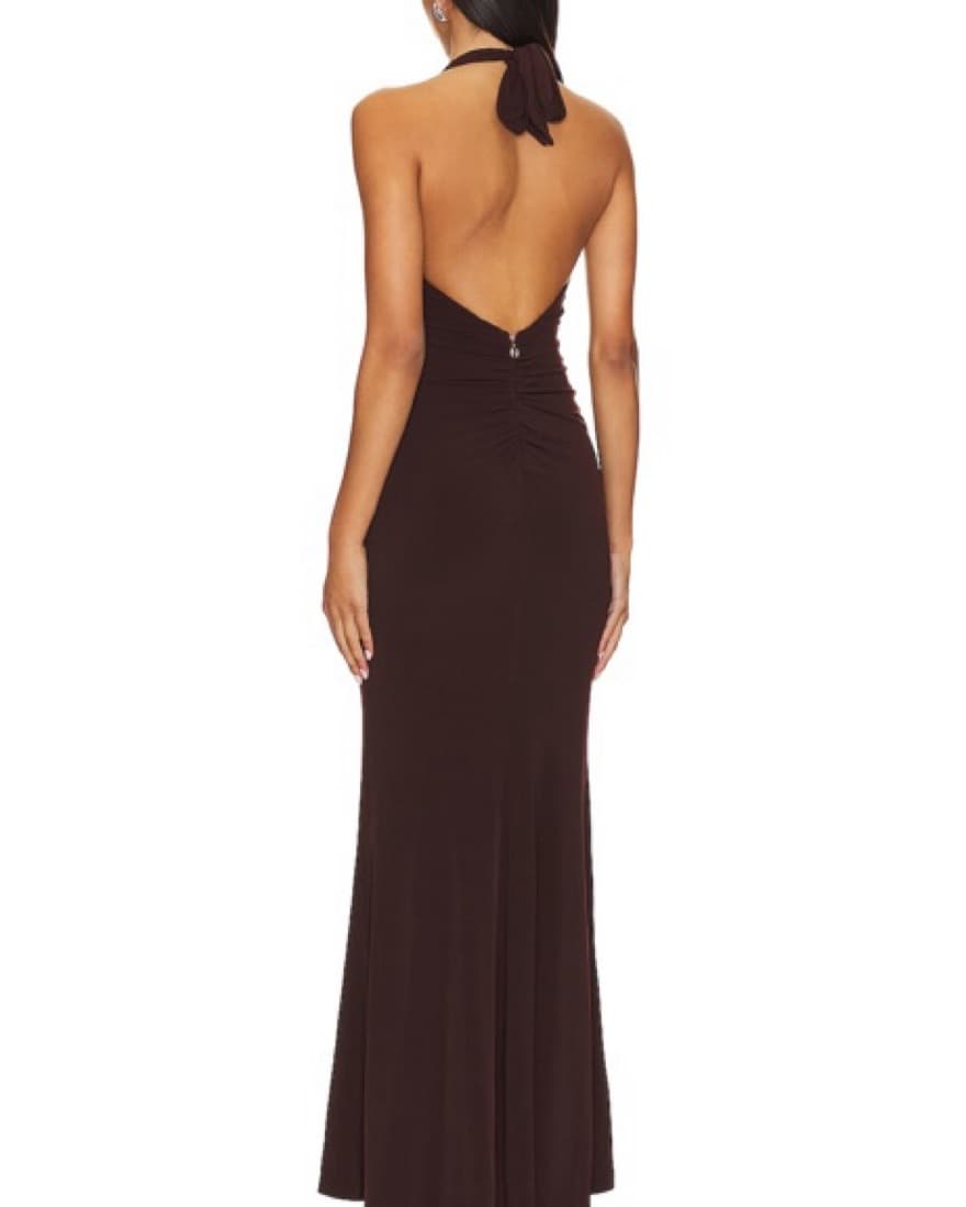Revolve illlegal Halter Gown  - Image 3