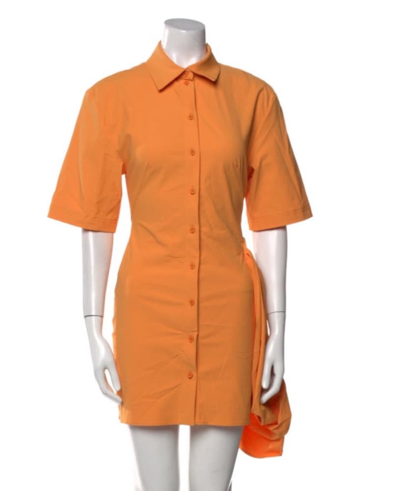Jacquemus La Robe Camisa Dress in Tanger - Image 3