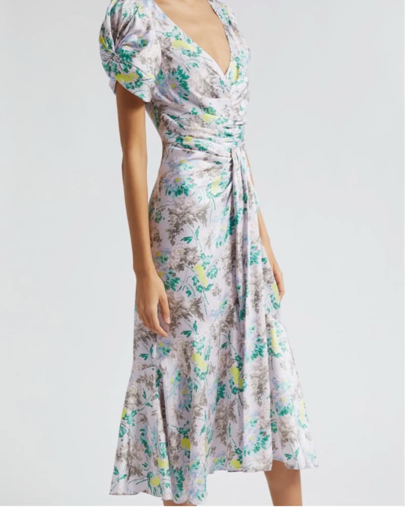 Walker Floral Midi Dress - Image 3