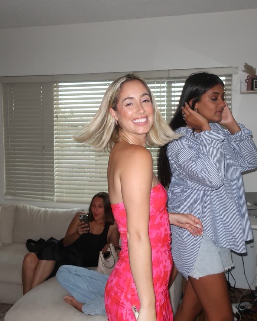 Princess Polly - Pink Strapless Dress  - Image 2