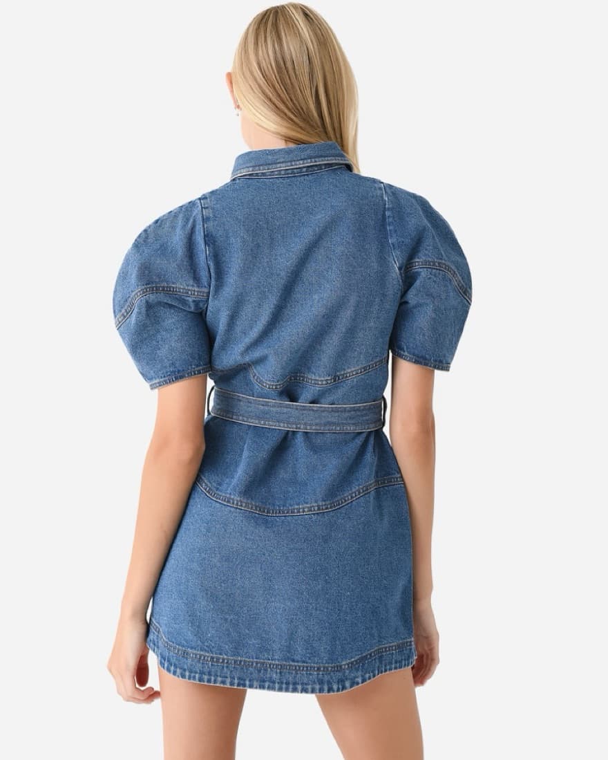 Acler Hawkin Mini Shirtdress - Image 3