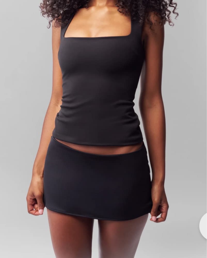 Micro Mini Stretch Skirt - Image 1