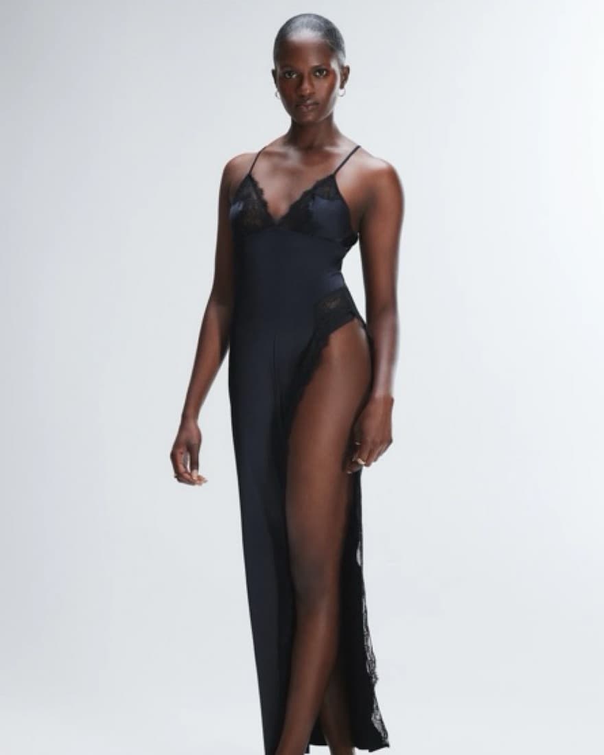 Lace Maxi Dress - Image 1