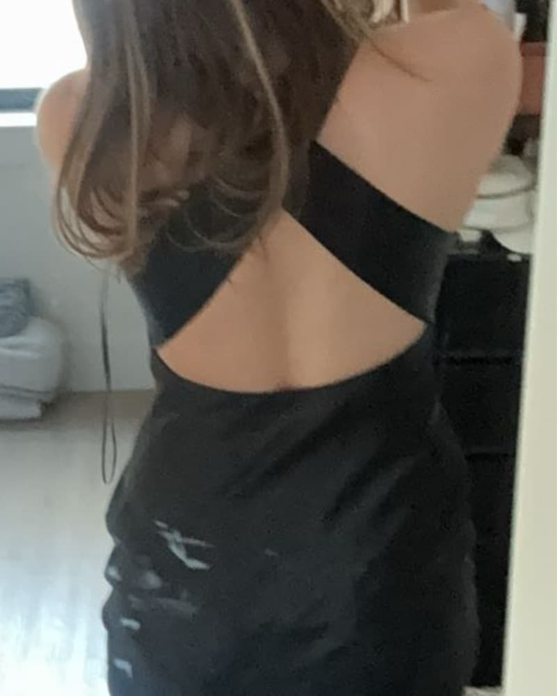Zara Satin Effect Midi Dress - Image 6