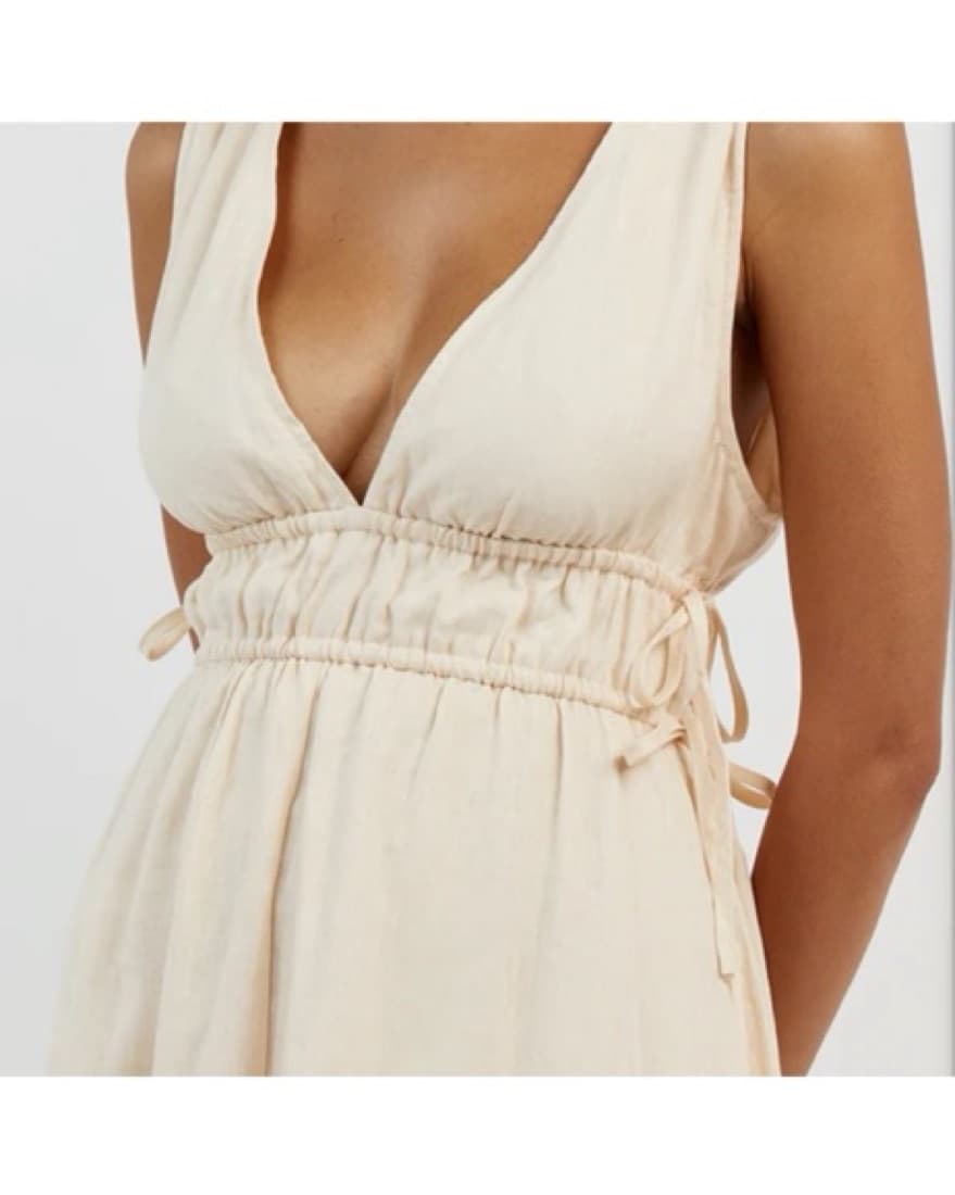 Dissh Pia Butter Linen Dress  - Image 5