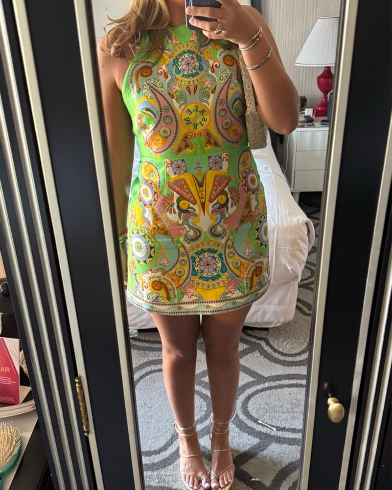 Alemais Halter Mini Dress - Image 2