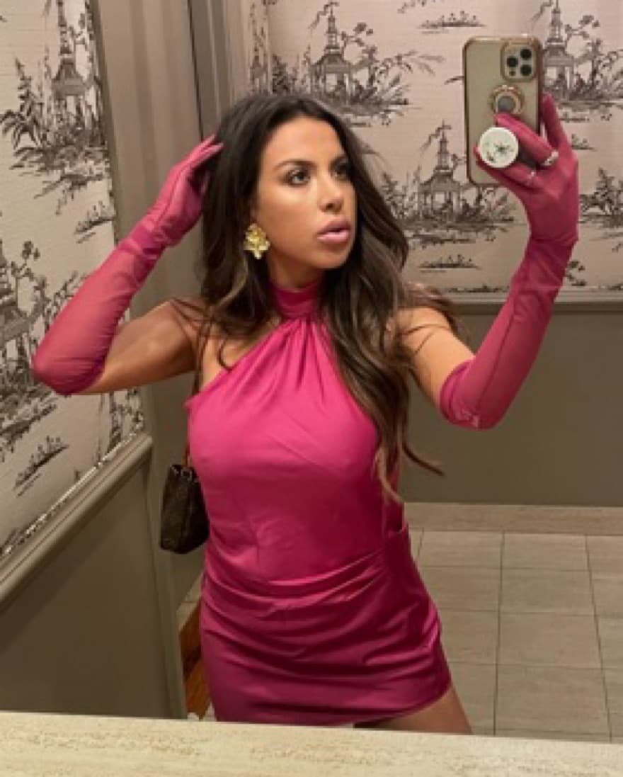 Hot Pink House Of CB Dress - Image 4