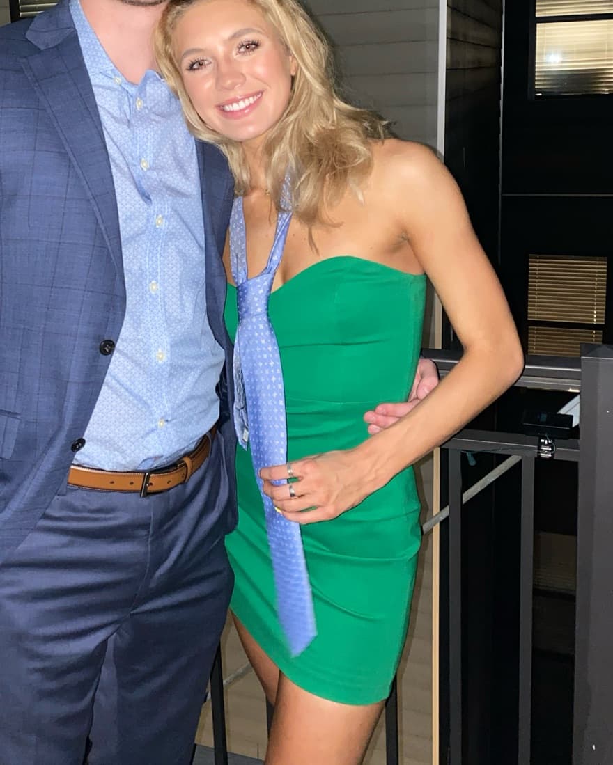 ELLIAT Green Sweetheart Dress - Image 4