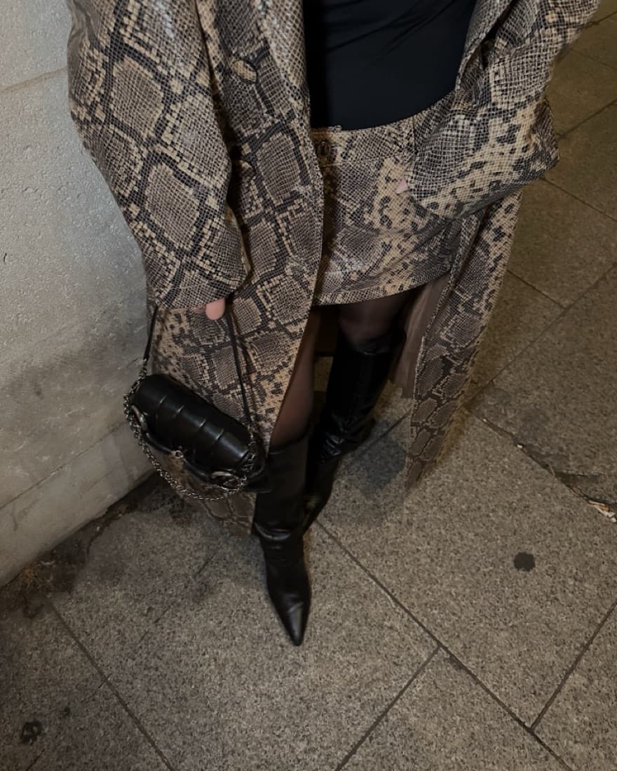 Retrofete Steffan Leather Trench Coat  - Image 5