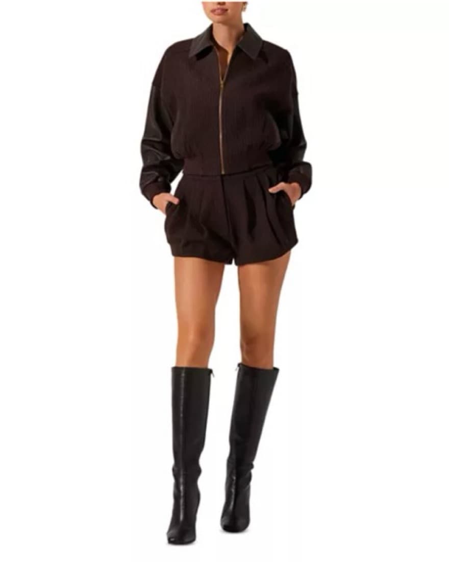 ASTR The Label Brown Jacket - Image 1