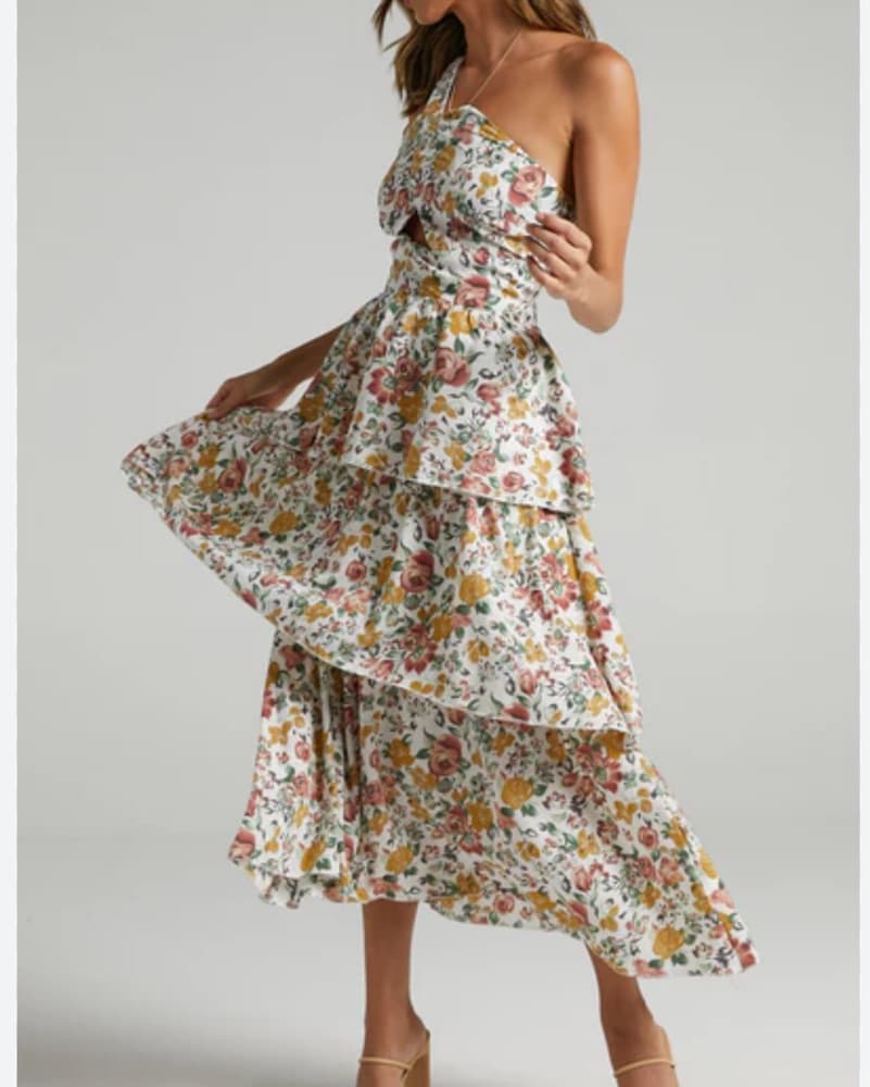 Floral Midi Dress - Image 2