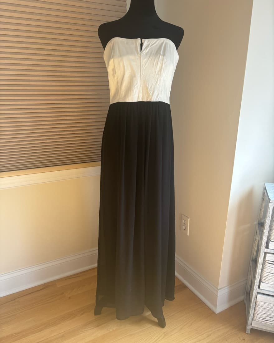 Laundry Leather Corset Dress  - Image 3