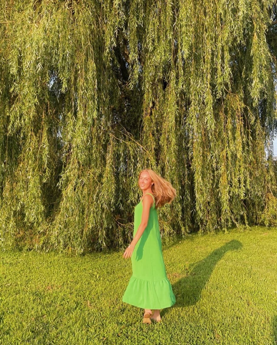 Green Maxi Dress  - Image 2