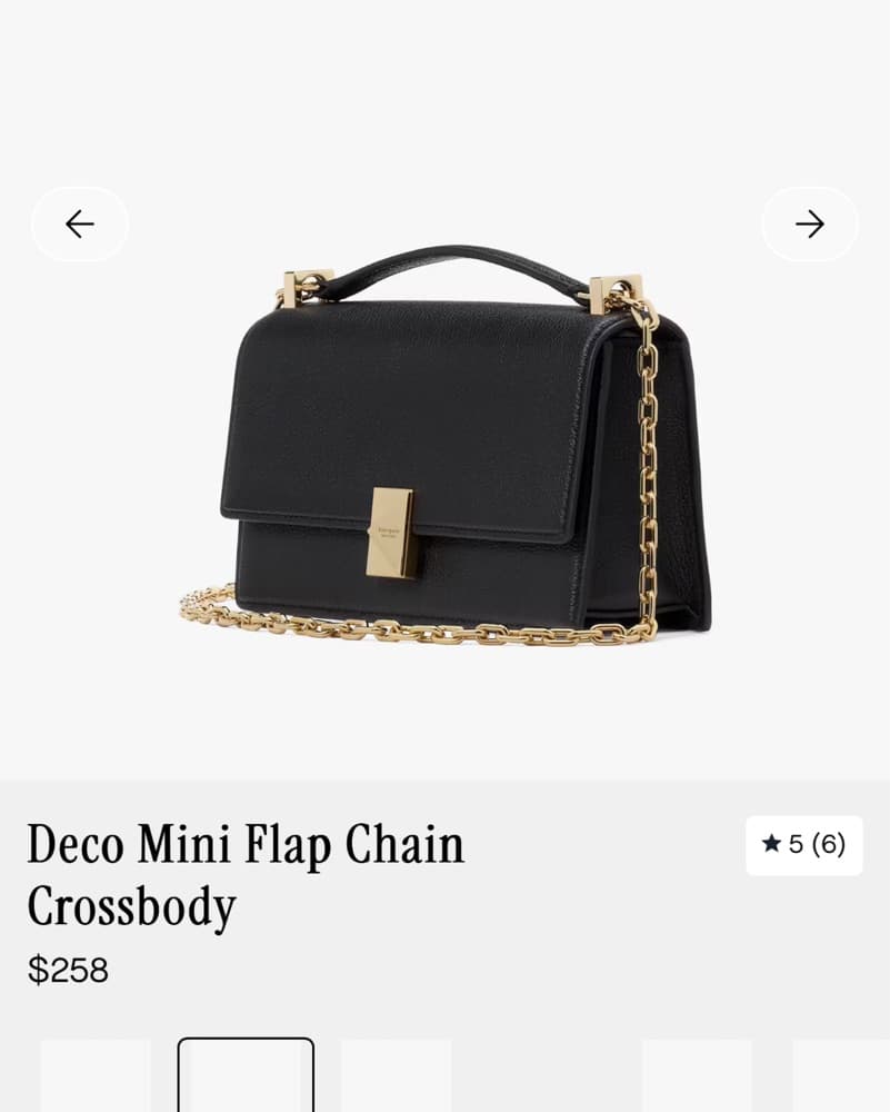 Kate spade Mini Flap Chain Crossbody Bag - Image 3