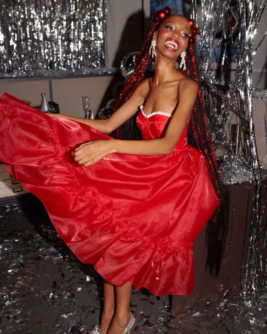 fadyen bias cut maxi dress black Tall *This style runs large 1990s_Designer Bride Hindu Bridesmaid Dresses Color:TANGERINE MIX