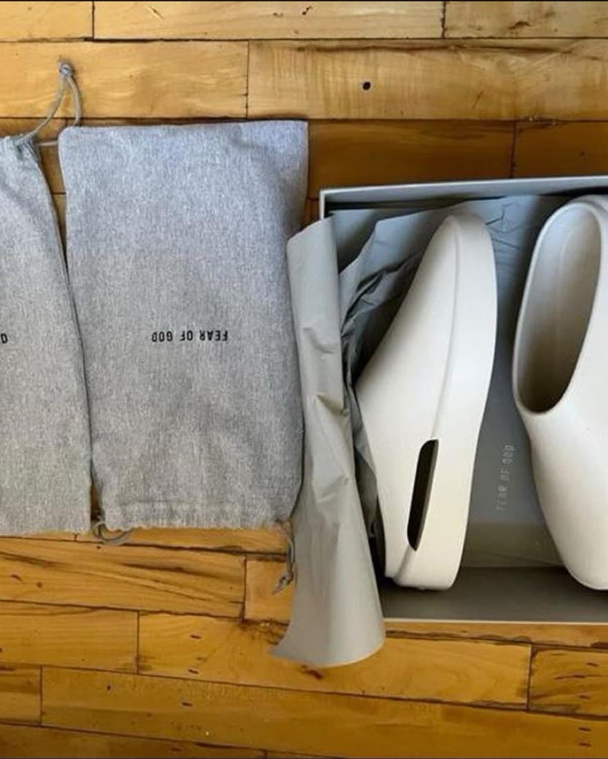 Fear of God Slip On Flats Size 38 - Image 1