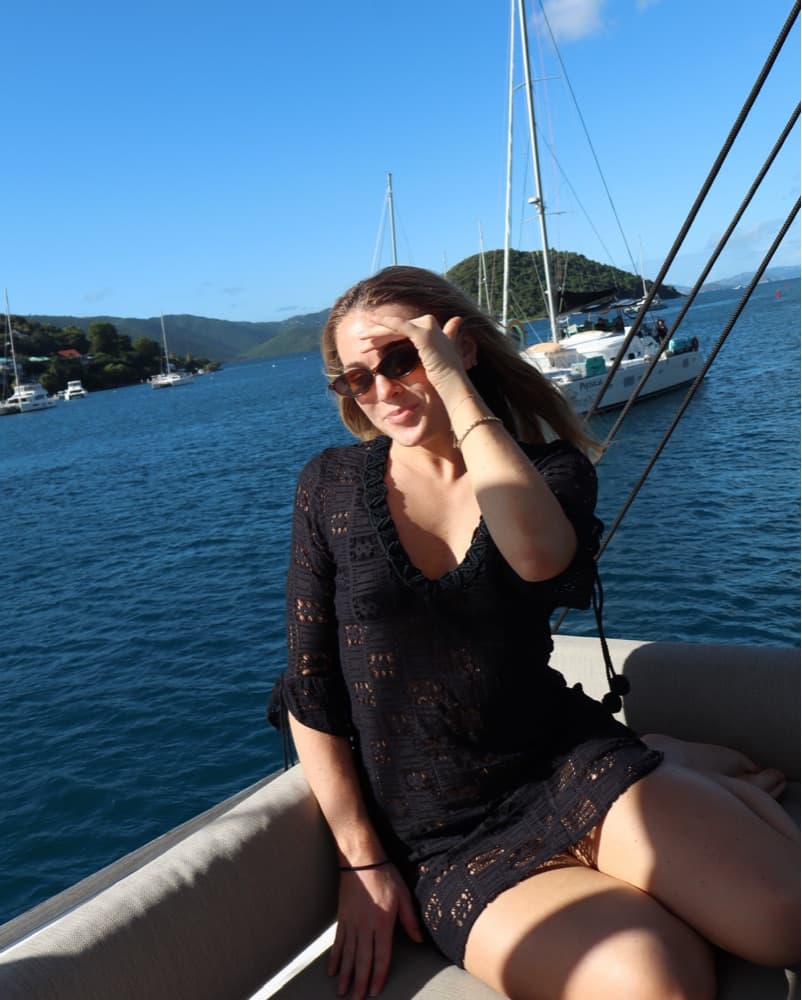 Black Crochet Cover Up - Image 2