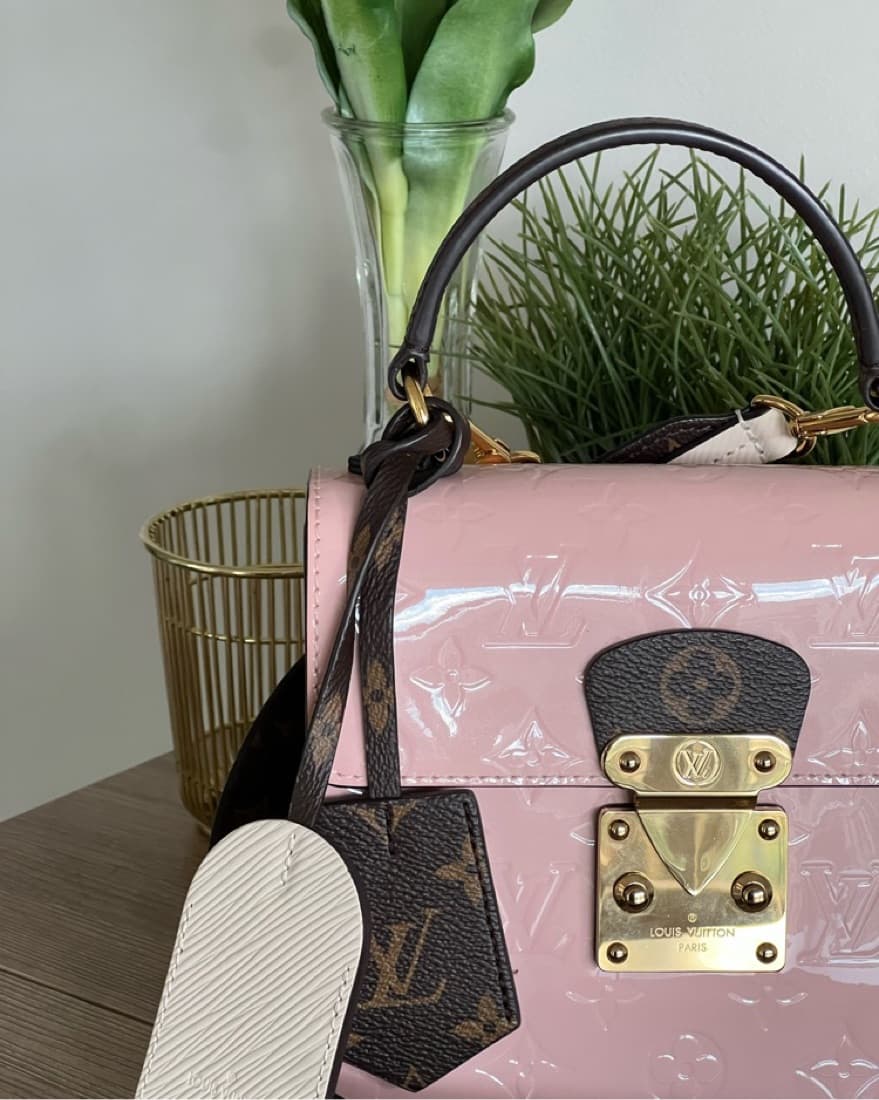 Louis Vuitton Pink Purse - Image 1