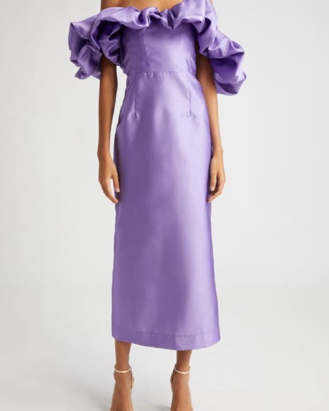 Alemais Stunning Off Shoulder Gown - Image 4