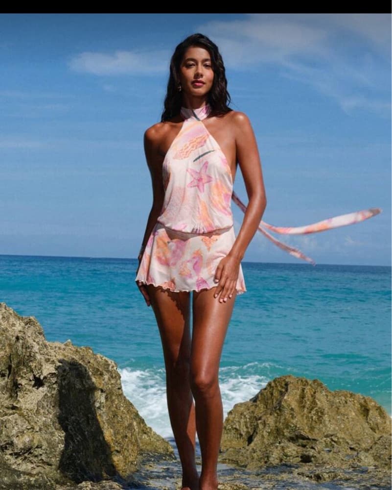 Seashell Halter Dress - Image 3