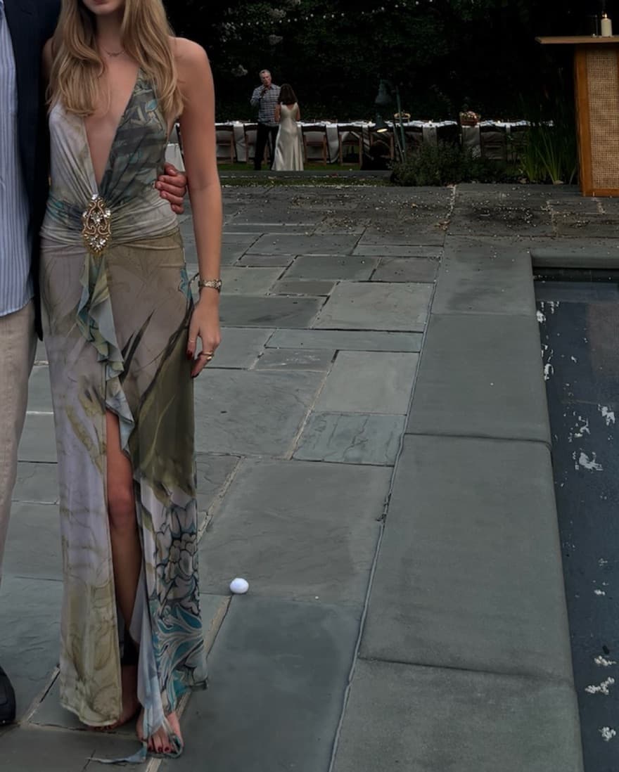 Jaded London Cindy Plunge Maxi Dress - Image 5