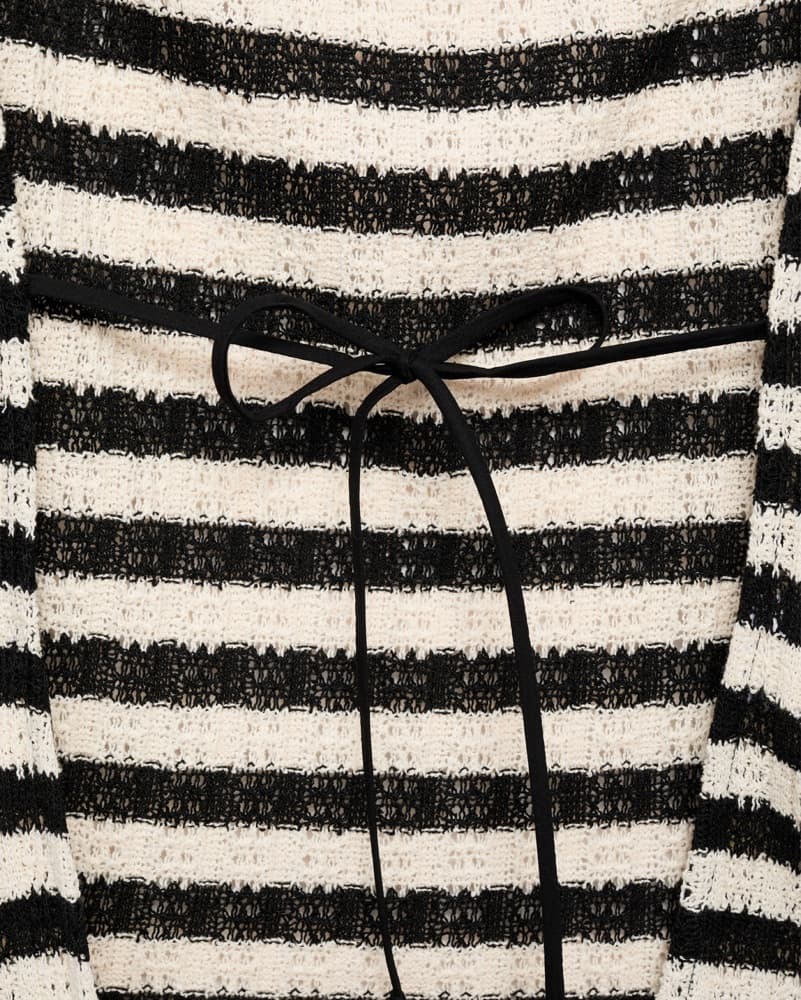 Mango Two Piece Striped Knit Set - Image 4