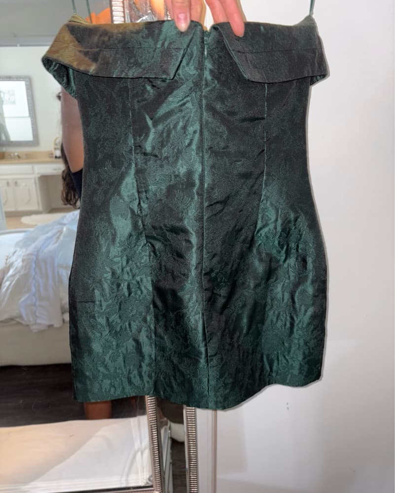Emerald Mini Dress - Image 5