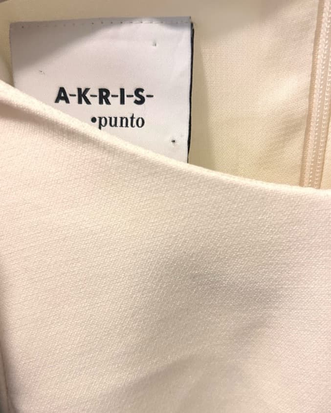 Akris Punto Vintage White Midi Dress - Image 3