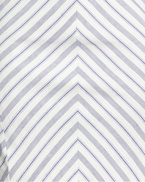 Sandro Blue & White Striped Maxi Dress - Image 4