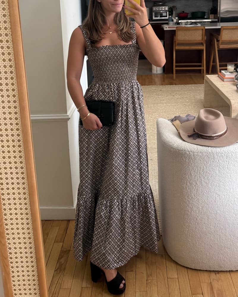 Hill House Anjuli Chocolate Dress - Image 1