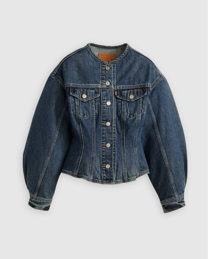 Levi’s Sculpted Trucker Jean Jacket - Image 2
