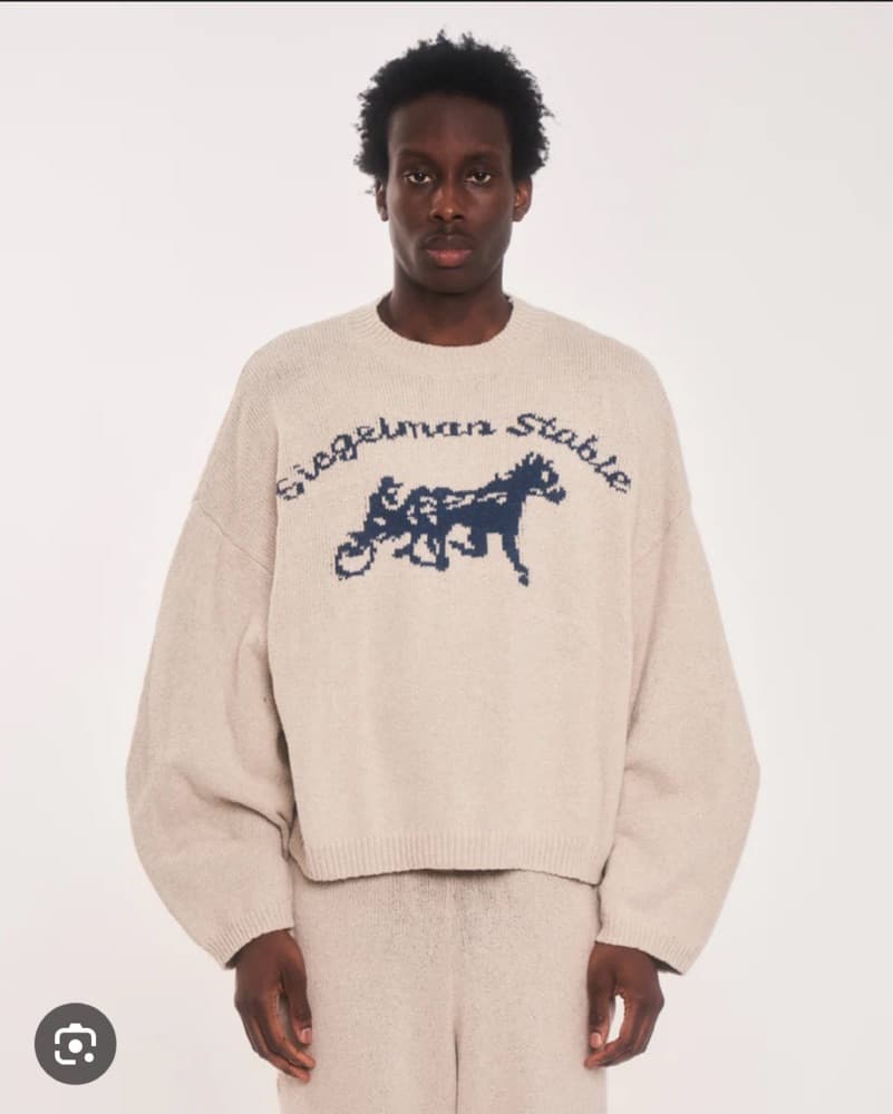 Siegelman Stable Logo Knit - Image 1