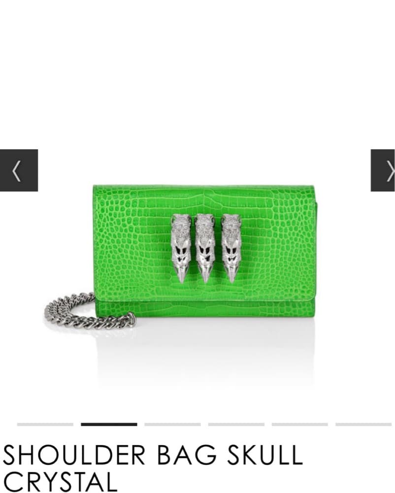 Philipp Plein SHOULDER BAG SKULL CRYSTAL - Image 1
