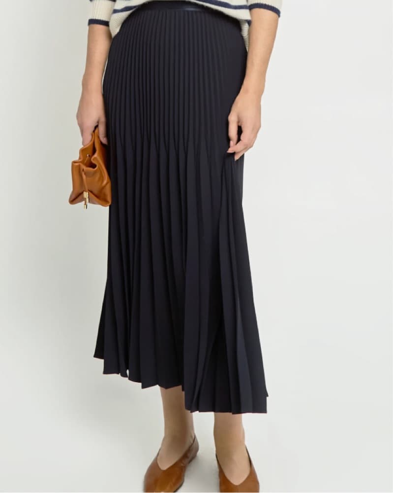 Pleated Maxi Skirt - Image 1