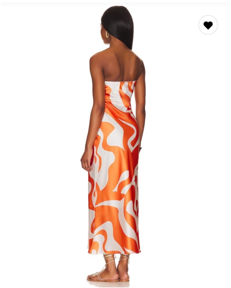 SNDYs Swirl Strapples Dress - Image 2