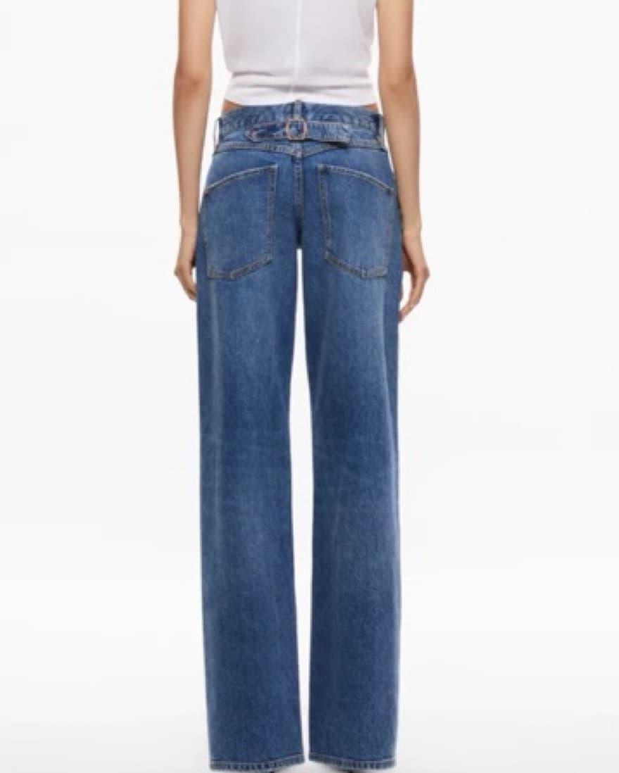 Alice + Olivia Ernie Low Rise Jeans  - Image 1
