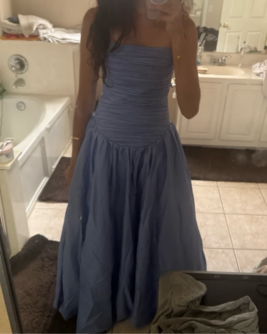 Anthropologie Bubble Hem Dress - Image 2
