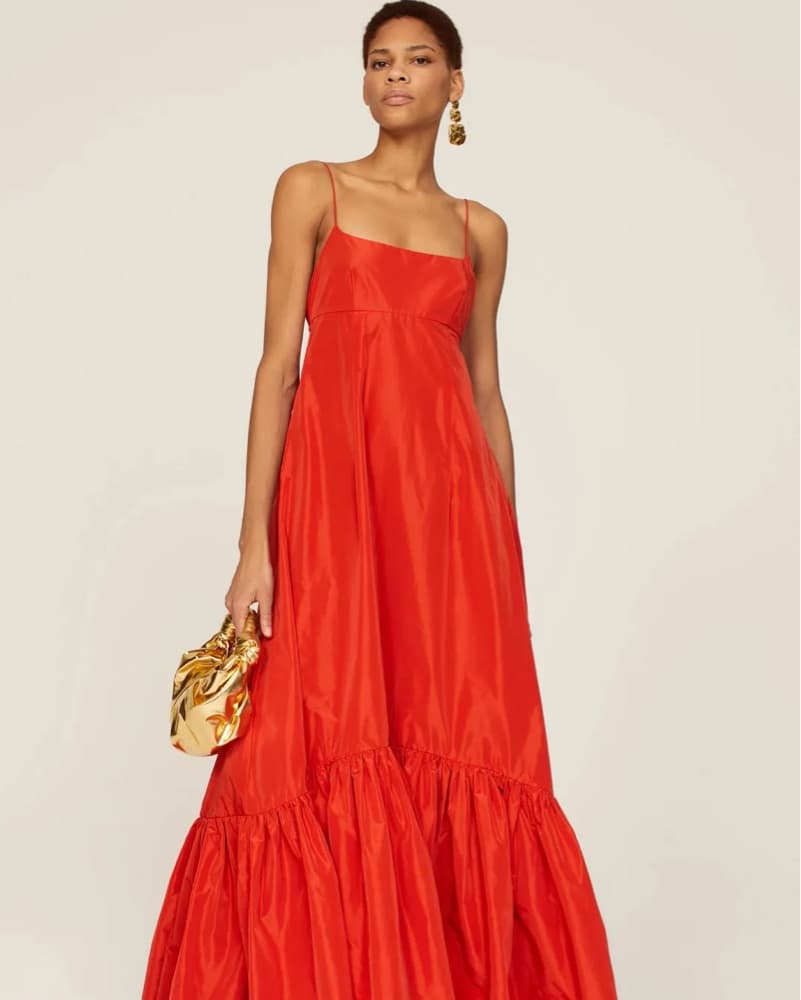 Red Staud Florence Dress - Image 1