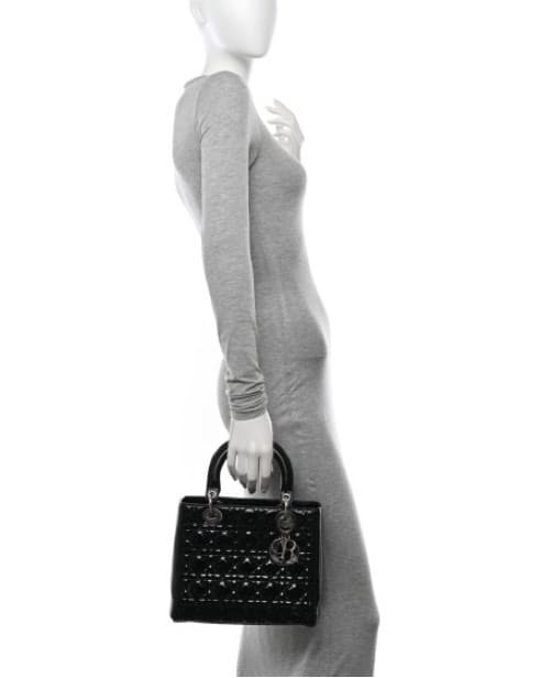 Lady Dior Patent Bag Small - Image 2