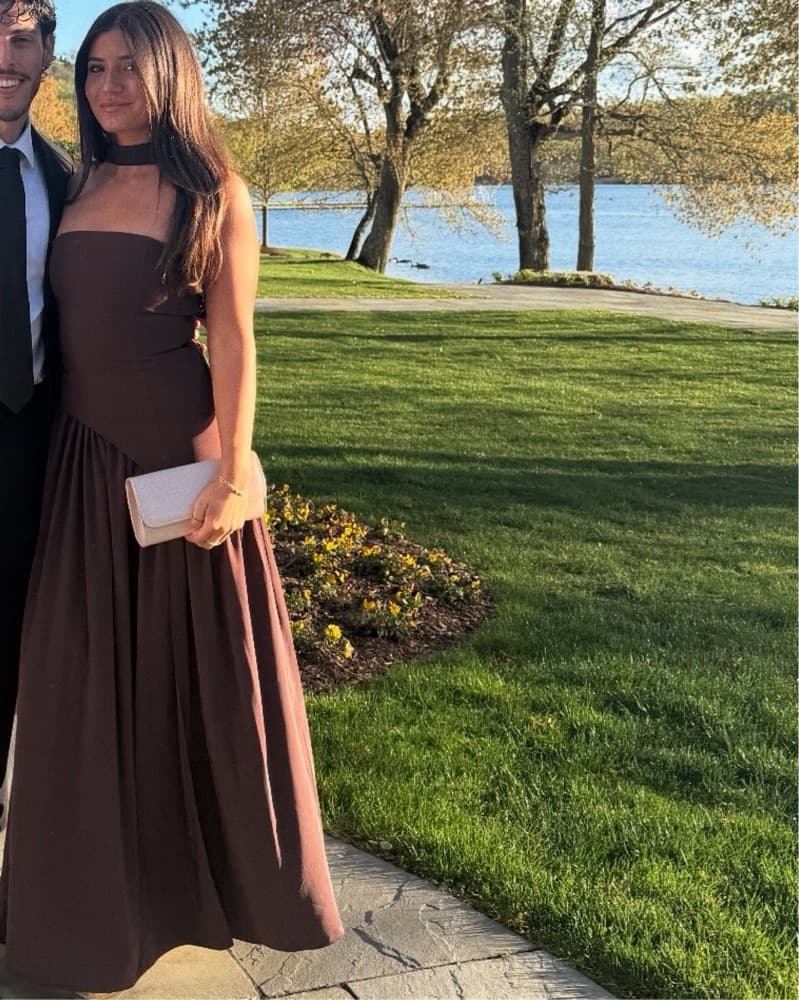 Brown Babyboo Dress (maliyah maxi) - Image 2