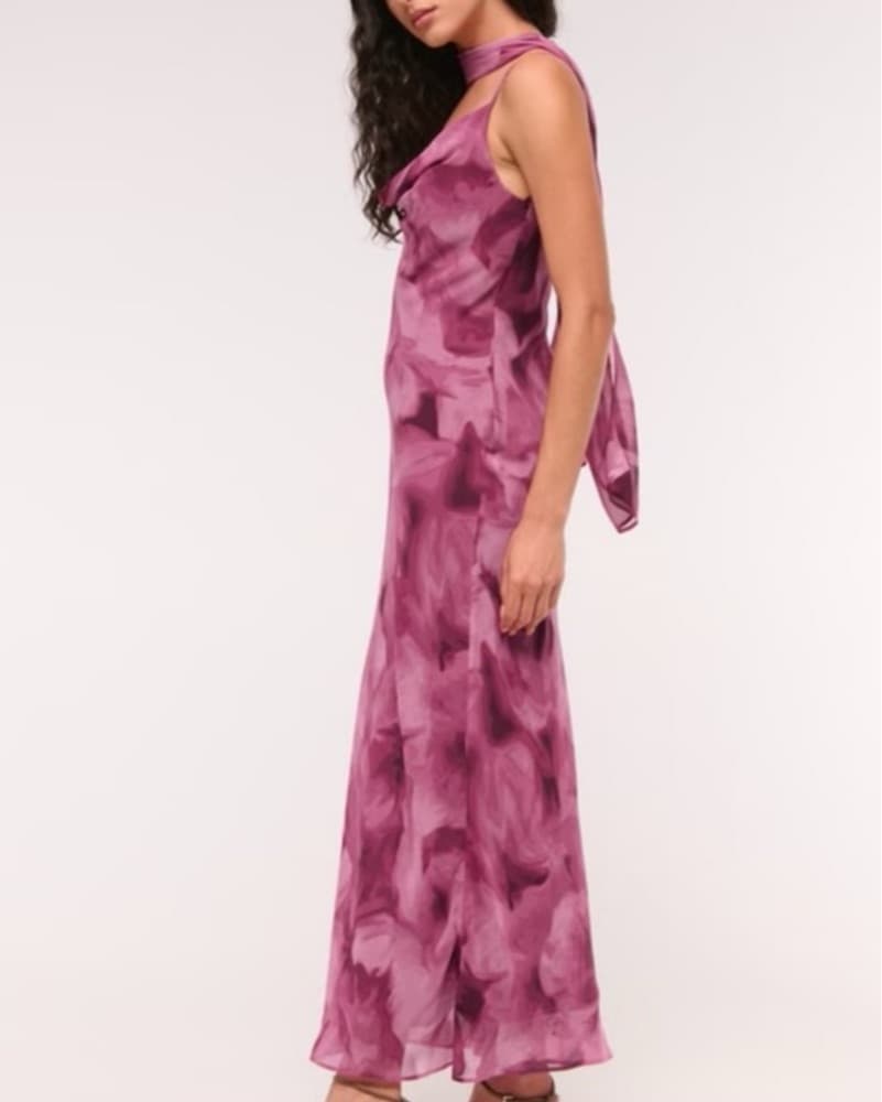 A&F Julia Slip Scarf Maxi Dress  - Image 2