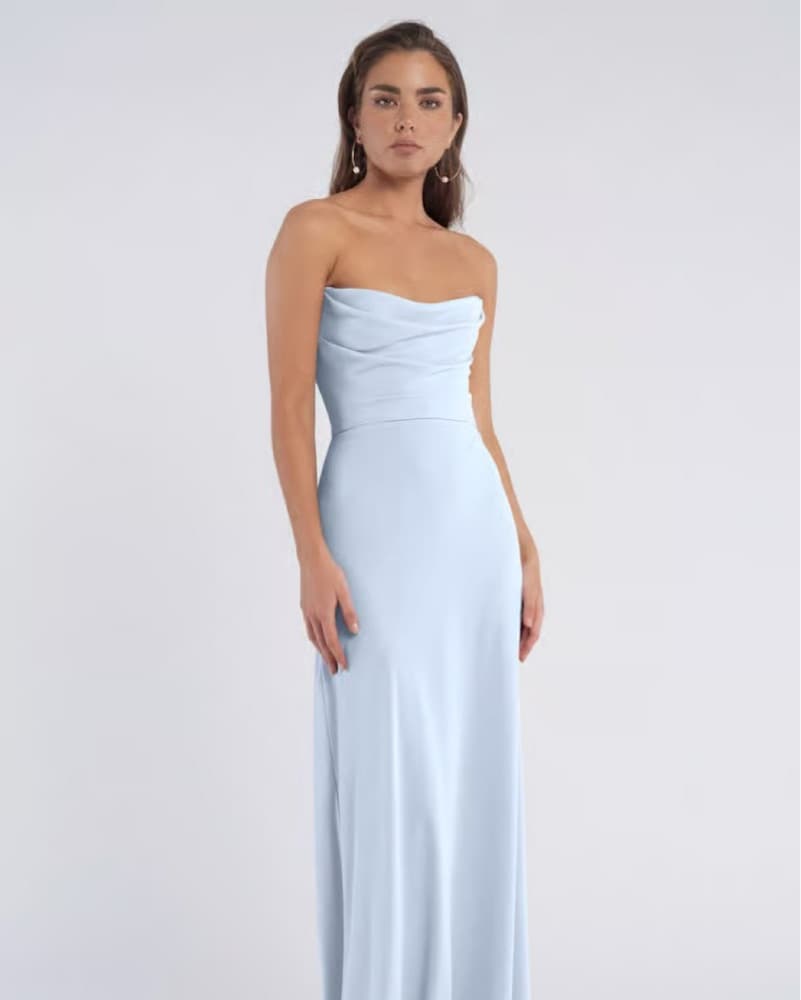 Jenny Yoo Liv Dress In Whisper Blue - Image 1