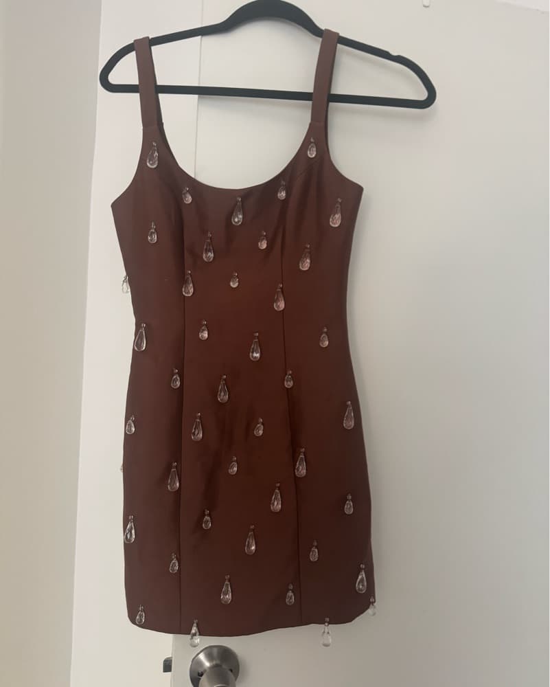 Chic Raindrop Mini Dress - Image 5