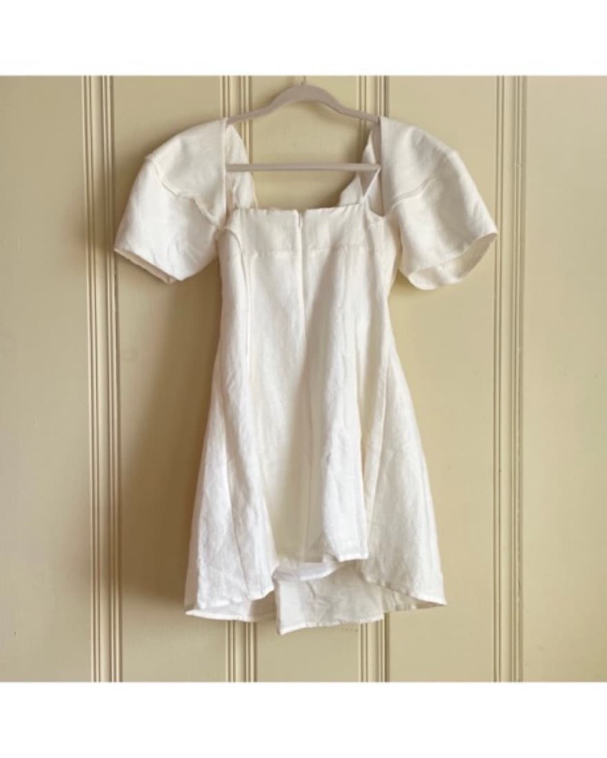 Cult Gaia Off White Dress - Image 3
