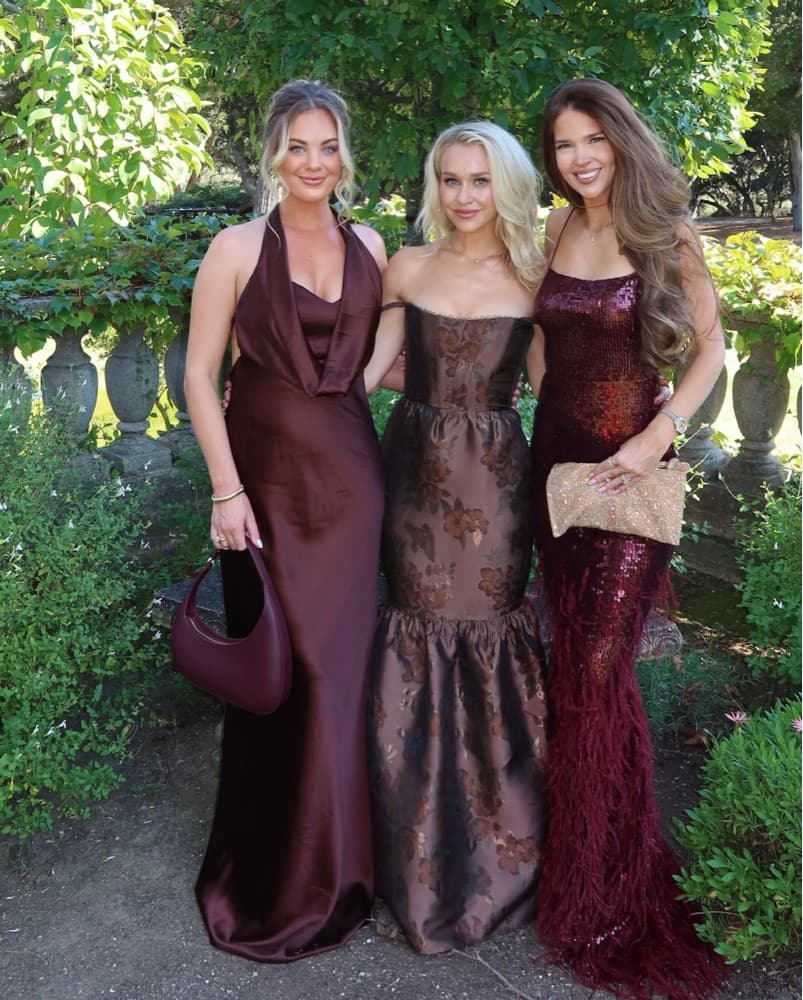 V Chapman Cherie Cocoa Gown - Image 4