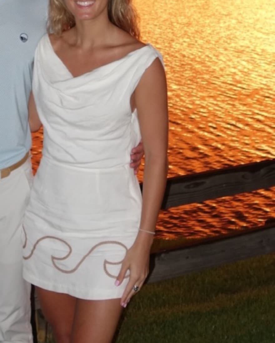 White Mini Dress - Image 1