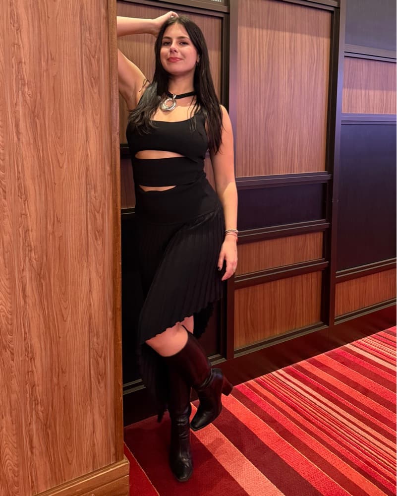 Black Christopher Esber Dress - Image 3